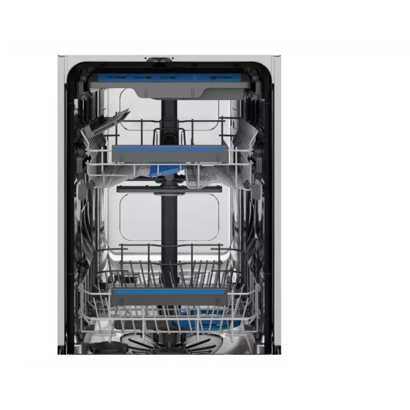 Máquina de lavar loiça de encastrar Electrolux EEM43211L, Slimline 45 cm, 10 conjuntos de louça, 44 dB, 8 programas, AirDry