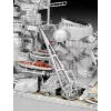 Modelo de navio de guerra Revell Bismarck kit 1:350