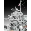 Modelo de navio de guerra Revell Bismarck kit 1:350