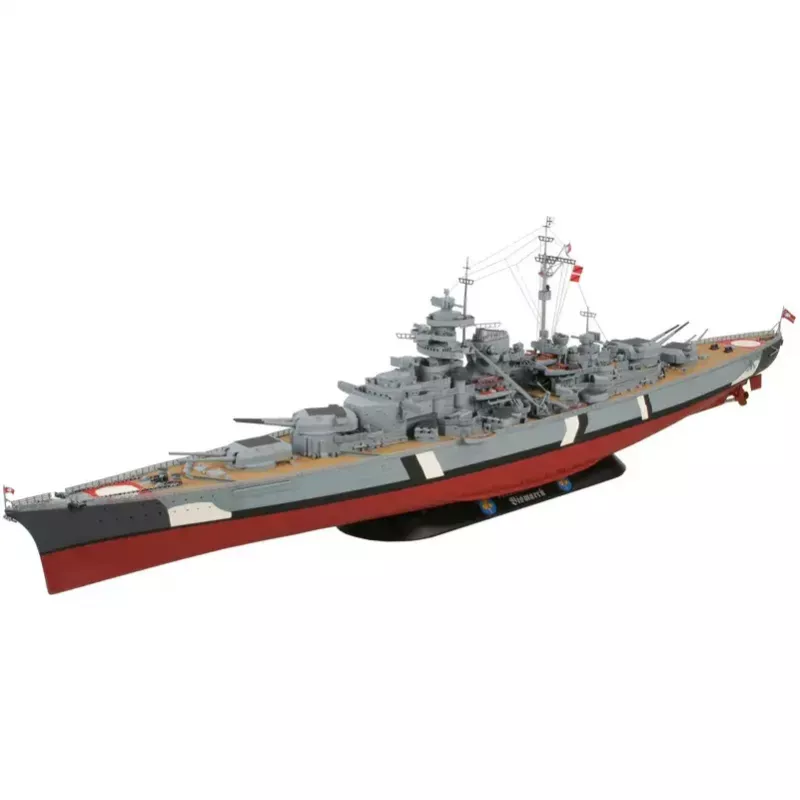 Modelo de navio de guerra Revell Bismarck kit 1:350