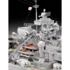 Modelo de navio de guerra Revell Bismarck kit 1:350