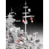 Modelo de navio de guerra Revell Bismarck kit 1:350