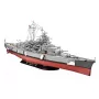 Modelo de navio de guerra Revell Bismarck kit 1:350