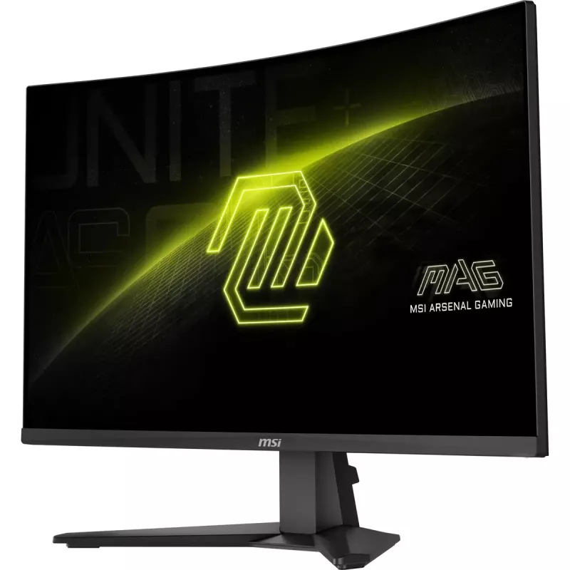 Ecrã de computador MSI MAG 276CF E20 68,6 cm (27 polegadas) 1920 x 1080 píxeis Full HD LCD preto