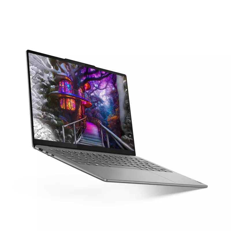 Portátil Lenovo Yoga Slim 7 14IMH9 Intel Core Ultra 5 125H 35,6 cm (14 polegadas) WUXGA 16 GB LPDDR5x-SDRAM 512 GB SSD Wi-Fi 6E (802.11ax) Windows 11 Home alemão cinzento