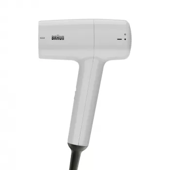 Secador de cabelo BRAUN HD1.55 — 1800 W, 2 níveis de calor, Cool shot, cabo de 1,8 m, branco