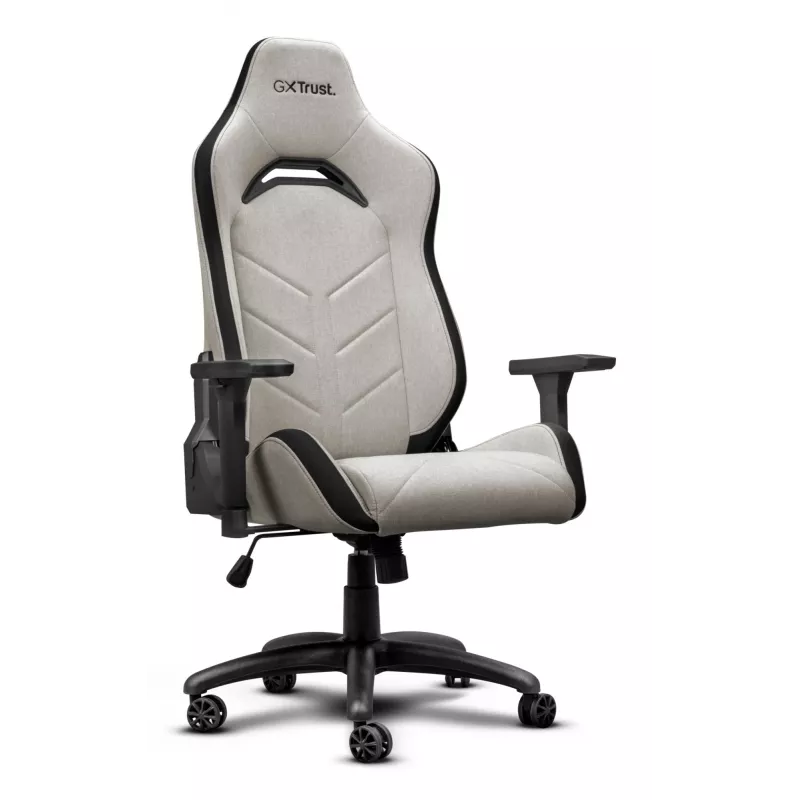 Cadeira de gaming para PC Trust 25532, assento acolchoado, bege