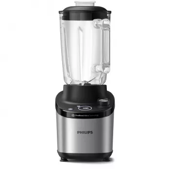 Batedeira de mesa Philips Série 7000 HR3760/10 preto aço inoxidável