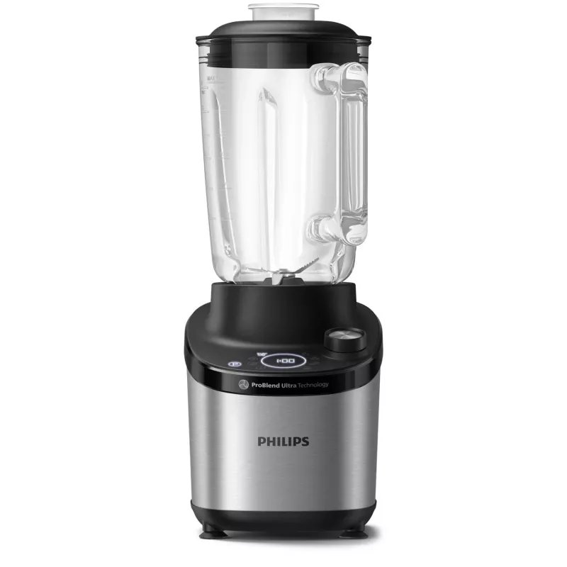 Batedeira de mesa Philips Série 7000 HR3760/10 preto aço inoxidável