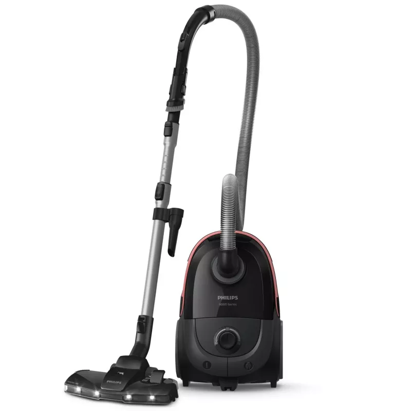 Aspirador Philips XD6142/12 — 900 W, saco de 4 L, filtro HEPA, preto