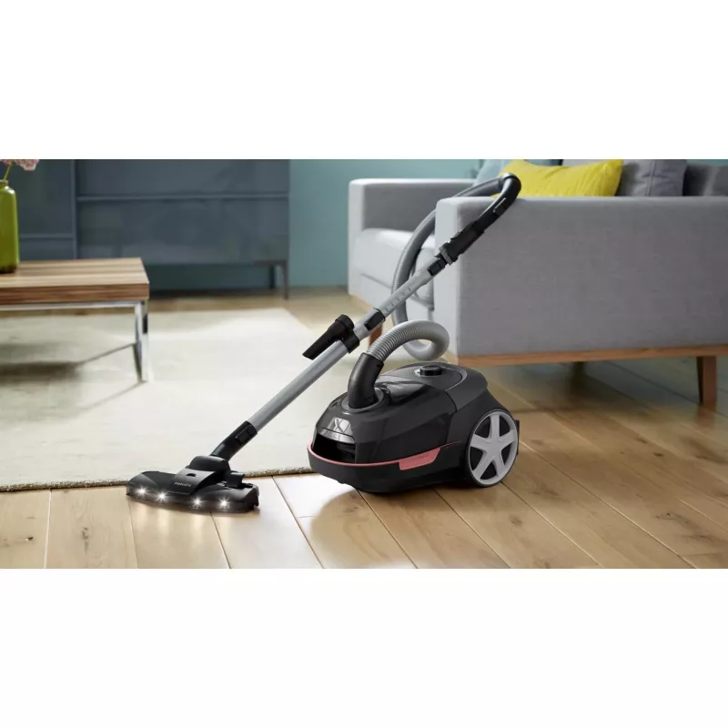 Aspirador Philips XD6142/12 — 900 W, saco de 4 L, filtro HEPA, preto