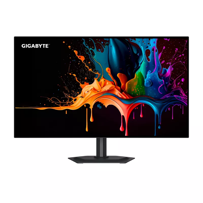 Monitor gaming OLED QHD GIGABYTE MO27Q28G 27 inch – 2560 x 1440, 280 Hz, 0,03 ms, 335 cd/m², DisplayHDR True Black 500, HDMI 2.1, DisplayPort 1.4
