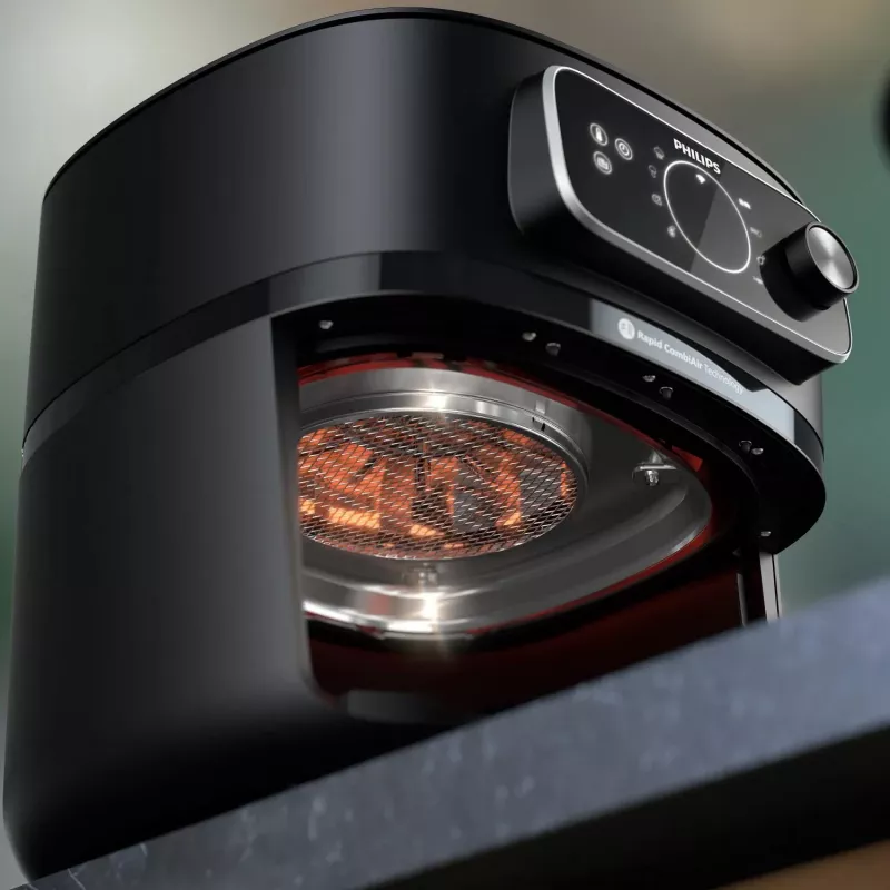 Philips HD9876/90 Airfryer 7000 series, 8,3 L, 2200 W, preto