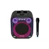 Sistema de altifalantes para interior/exterior BLAUPUNKT PB6LED — 40 W RMS, Bluetooth, FM, MicroSD, indicador LED, bateria de 4500 mAh