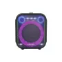 Sistema de altifalantes para interior/exterior BLAUPUNKT PB6LED — 40 W RMS, Bluetooth, FM, MicroSD, indicador LED, bateria de 4500 mAh