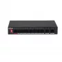 Dahua Technology PoE PFS3010-8ET-96-V2 switch de rede não gerido Gigabit Ethernet (10/100/1000) Power over Ethernet (PoE) preto