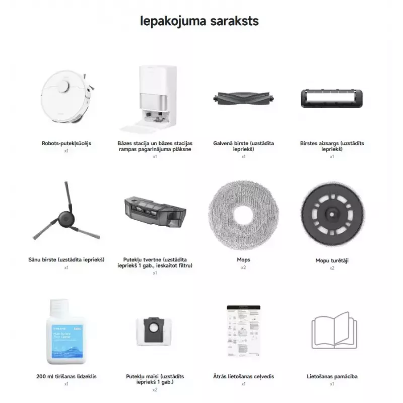 Aspirador robô Dreame L10S ULTRA GEN3 branco