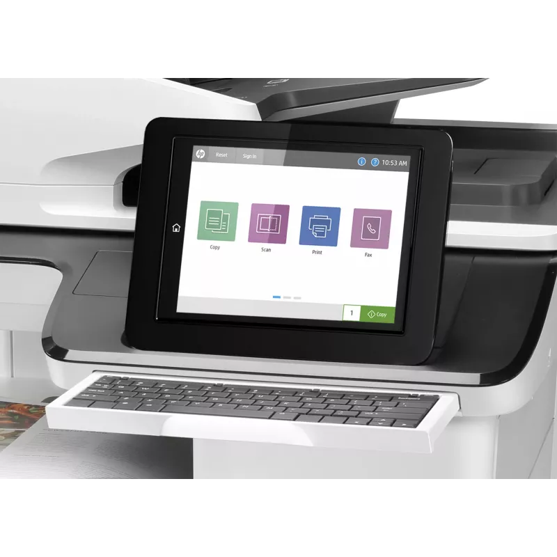 Multifunções HP Color LaserJet Enterprise Flow MFP M776z impressora laser cor