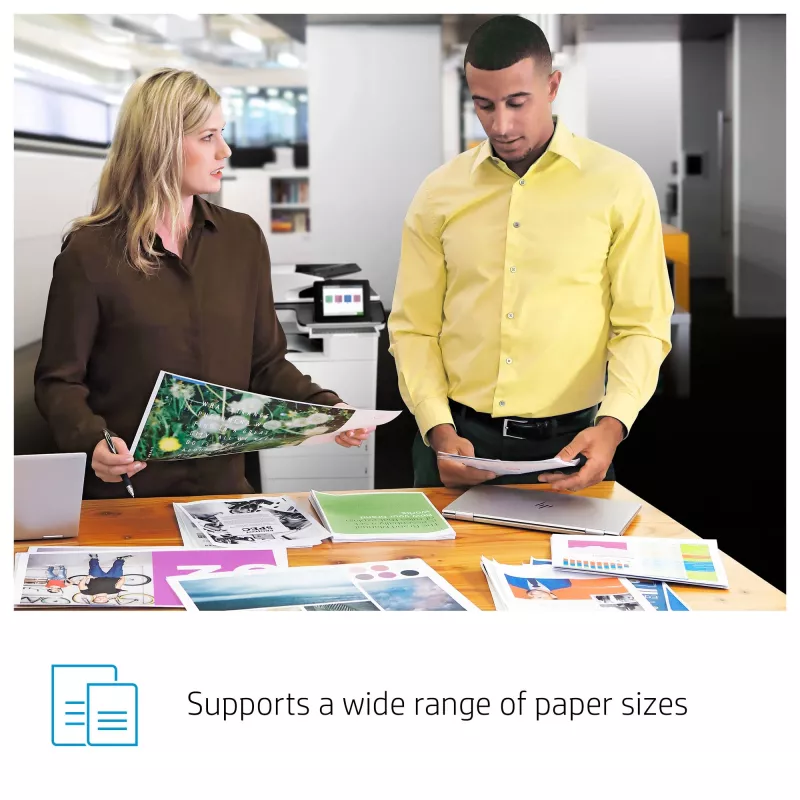 Multifunções HP Color LaserJet Enterprise Flow MFP M776z impressora laser cor