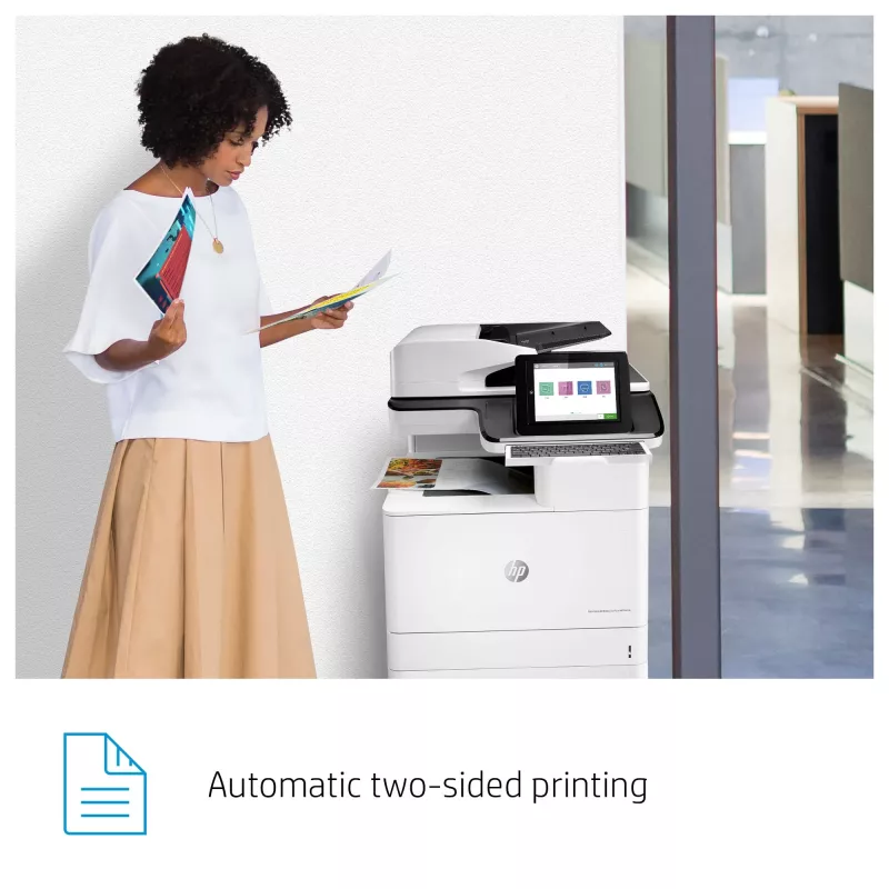 Multifunções HP Color LaserJet Enterprise Flow MFP M776z impressora laser cor
