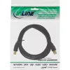 Cabo de extensão USB 2.0 Type-A ficha/conector fêmea InLine 34605B preto 5m