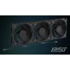 Ventoinha PWM A-RGB Arctic Freezer P12 Pro Reverse de 120 mm — 124 m³/h, rolamento fluido dinâmico, preto