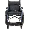 Cadeira de rodas MDH NAVY1 alumínio leve, assento 43×42 cm, carga máxima 120 kg, dobrável, 14,4 kg