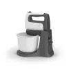 Batedeira manual Tefal PrepMix+ HT464138 com taça de suporte 500 W cinzento/branco