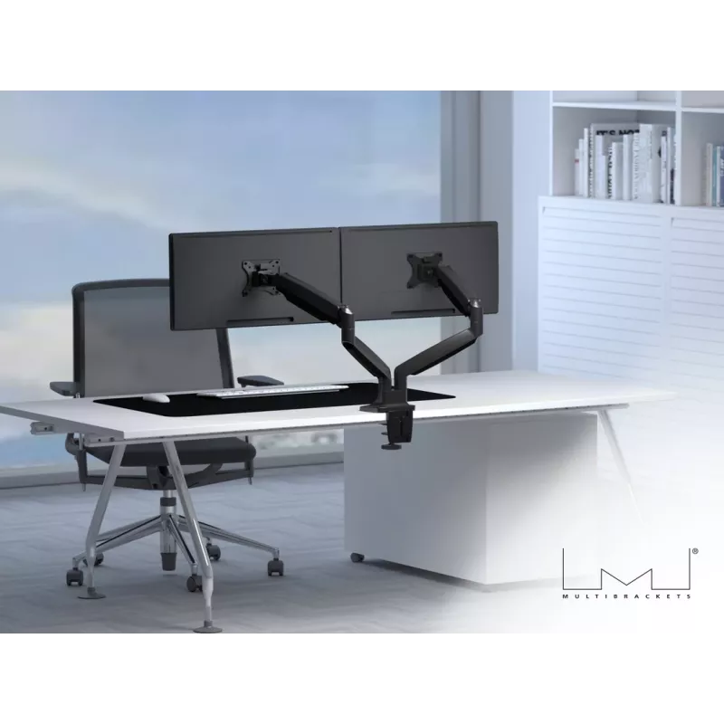 Multibrackets M Deskmount Gas Spring Dual preto