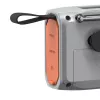 Rádio portátil de manivela Marmitek RESQ 100 — DAB/DAB+/FM, 3 W, LCD, USB‑C, jack de 3,5 mm, cinzento-claro