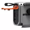Rádio portátil de manivela Marmitek RESQ 100 — DAB/DAB+/FM, 3 W, LCD, USB‑C, jack de 3,5 mm, cinzento-claro