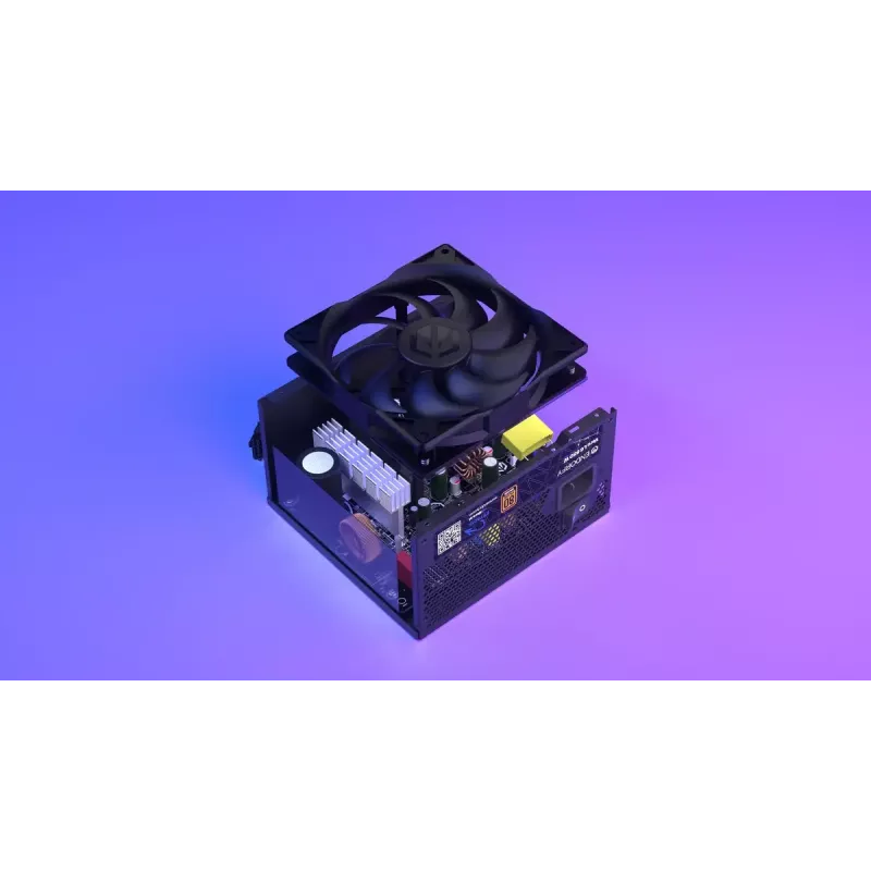 Fonte de alimentação ENDORFY Vero L6 650 W ATX 24-Pin, 80 PLUS Bronze, ventoinha de 120 mm, preto