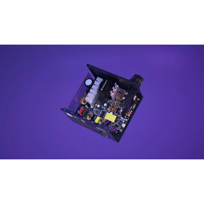 Fonte de alimentação ENDORFY Vero L6 650 W ATX 24-Pin, 80 PLUS Bronze, ventoinha de 120 mm, preto