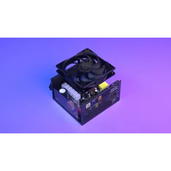 Fonte de alimentação ENDORFY Vero L6 550 W ATX 24-Pin 80 PLUS Bronze, ventoinha de 120 mm, preto