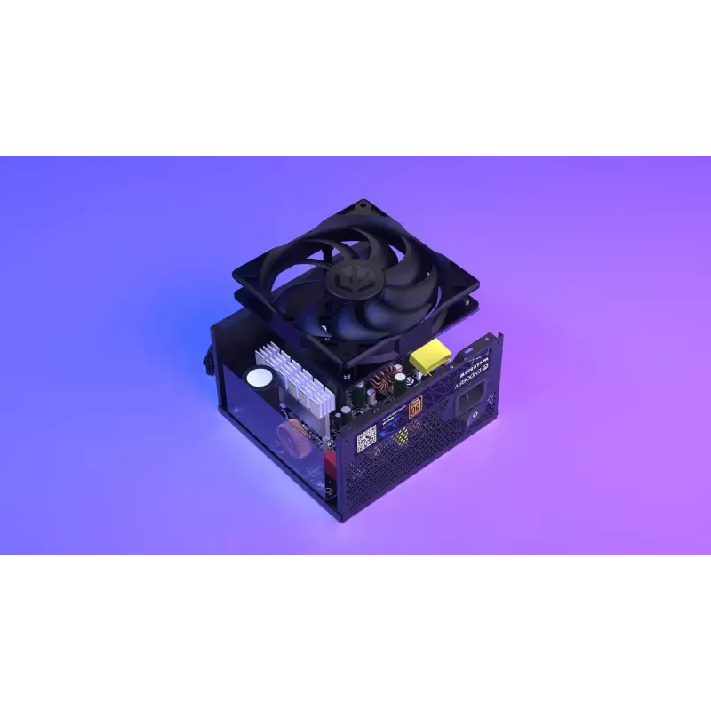 Fonte de alimentação ENDORFY Vero L6 550 W ATX 24-Pin 80 PLUS Bronze, ventoinha de 120 mm, preto