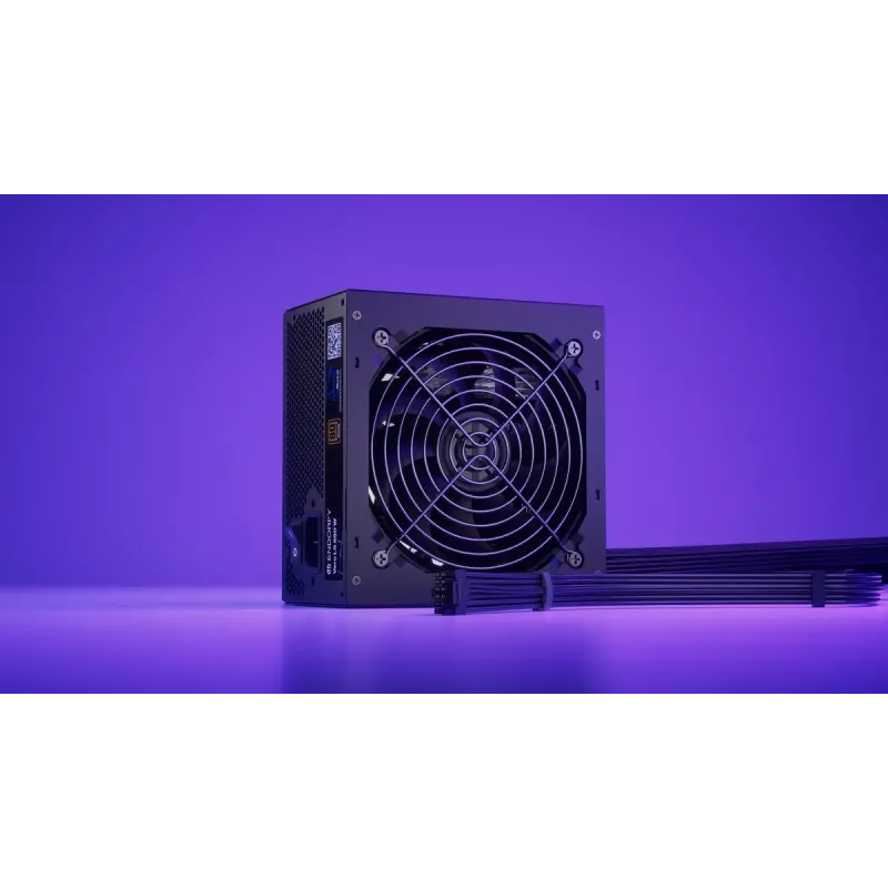 Fonte de alimentação ENDORFY Vero L6 550 W ATX 24-Pin 80 PLUS Bronze, ventoinha de 120 mm, preto