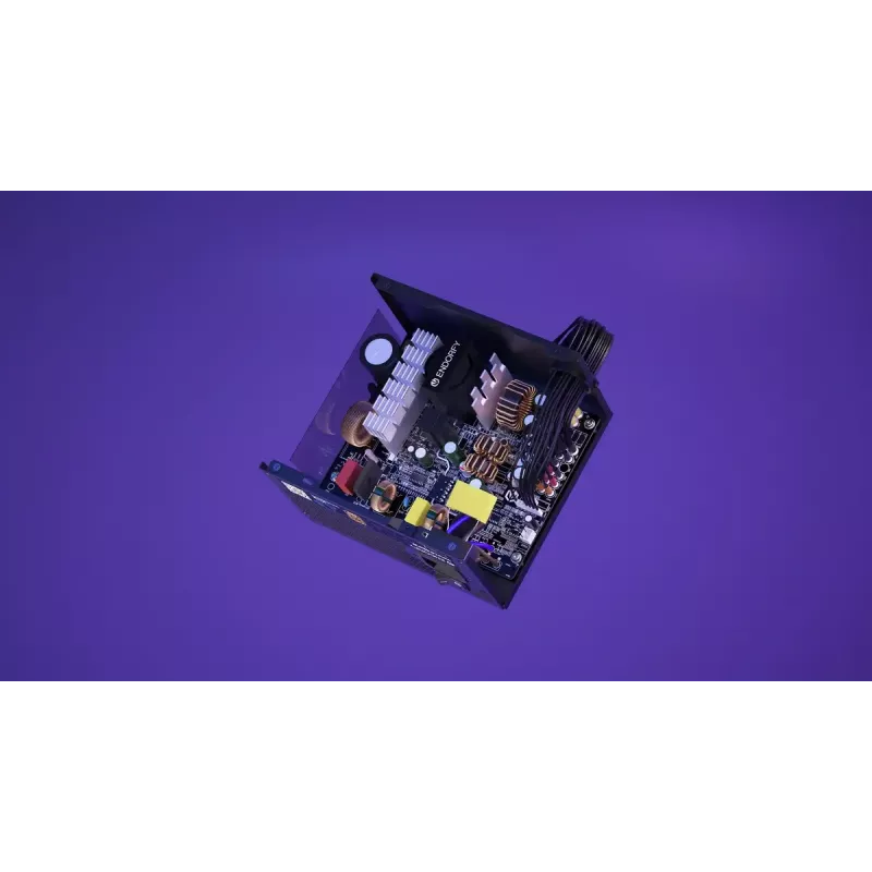 Fonte de alimentação ENDORFY Vero L6 550 W ATX 24-Pin 80 PLUS Bronze, ventoinha de 120 mm, preto