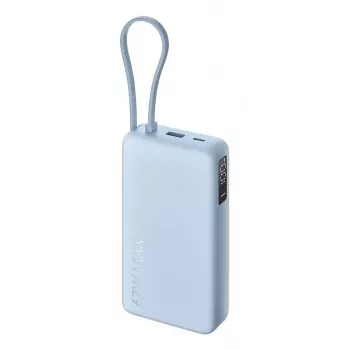 Powerbank Xiaomi 67W 20000 mAh Li-Ion azul – 11,1 V, USB-A + USB-C, suporta 3 dispositivos