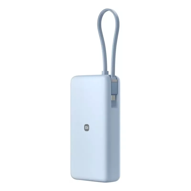 Powerbank Xiaomi 67W 20000 mAh Li-Ion azul – 11,1 V, USB-A + USB-C, suporta 3 dispositivos