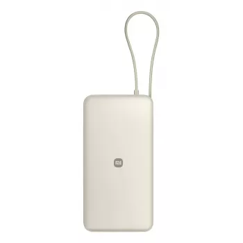 Powerbank portátil Xiaomi 67W 20000 mAh Li-Ion, 11,1V, USB-A + USB-C, areia
