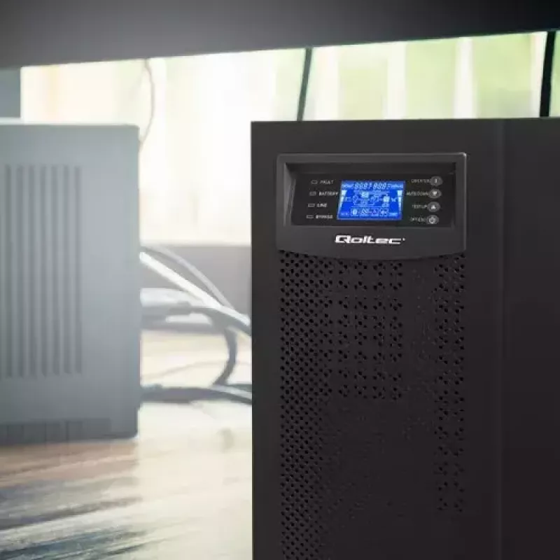 UPS Qoltec 53044 Online dupla conversão 10 kVA 8000 W