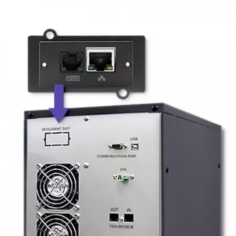 UPS Qoltec 53044 Online dupla conversão 10 kVA 8000 W