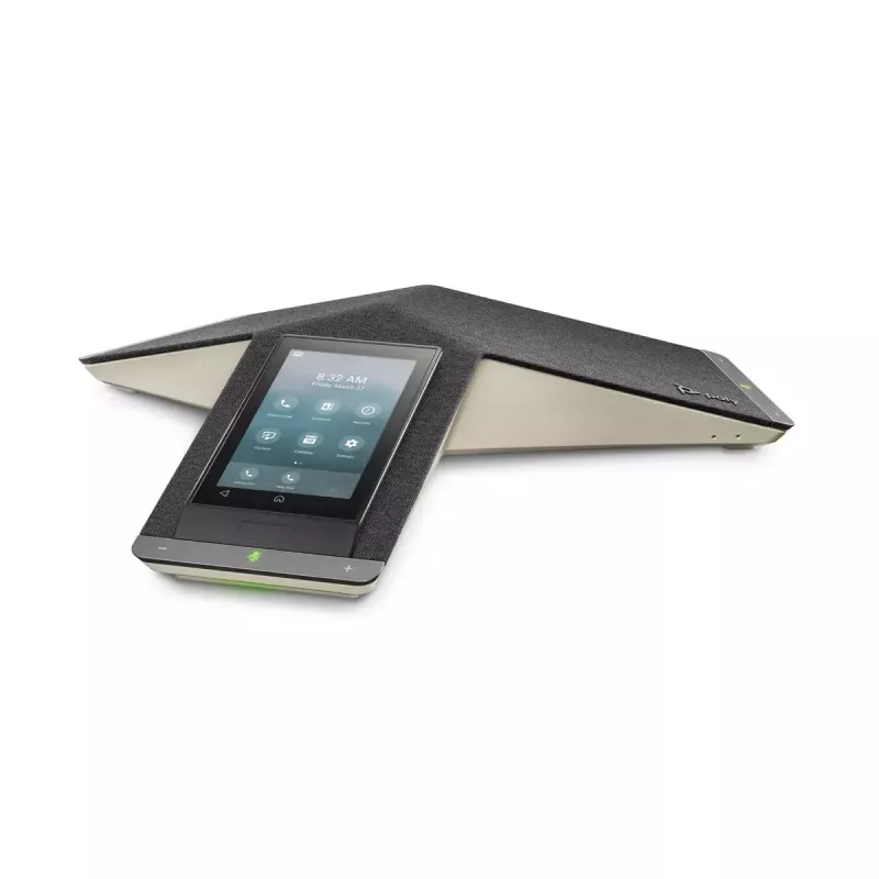 Telefone de conferência IP POLY Trio C60 preto LCD Micro-USB PoE