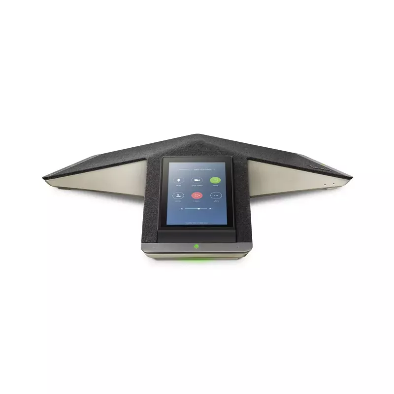 Telefone de conferência IP POLY Trio C60 preto LCD Micro-USB PoE