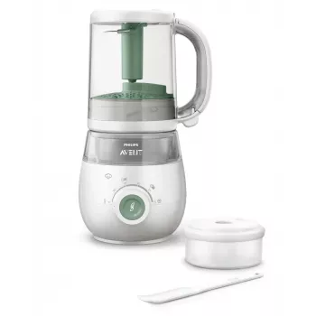 Philips AVENT Premium SCF885 Vaporizador e misturador 4-em-1, 0,24 L, 1 L, verde, branco, China, 70 m, 0,7 m
