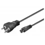 Microconnect PE120819 cabo de alimentação preto 1,8 m conector fêmea C5
