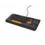 GENESIS Thor 230 TKL teclado gaming USB + RF Wireless + Bluetooth QWERTY preto, cinzento, laranja