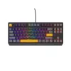 GENESIS Thor 230 TKL teclado gaming USB + RF Wireless + Bluetooth QWERTY preto, cinzento, laranja