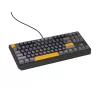 GENESIS Thor 230 TKL teclado gaming USB + RF Wireless + Bluetooth QWERTY preto, cinzento, laranja