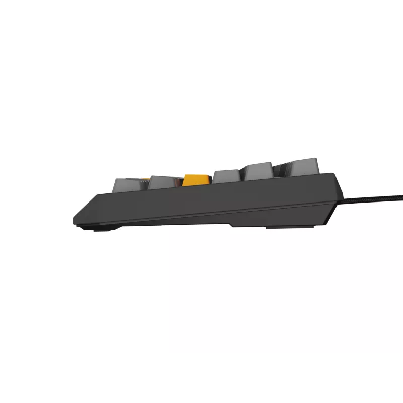 GENESIS Thor 230 TKL teclado gaming USB + RF Wireless + Bluetooth QWERTY preto, cinzento, laranja